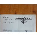 Poney Revue Technique moto Motobecane