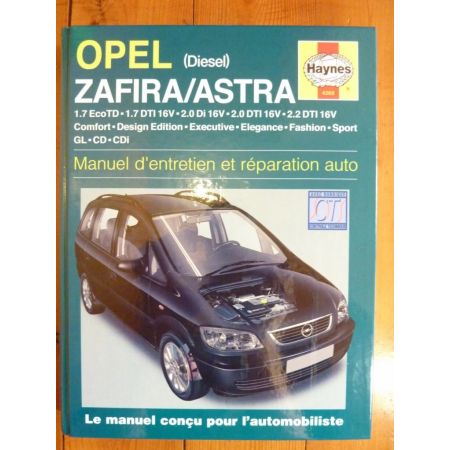 Zafira Astra Revue Technique Haynes Opel