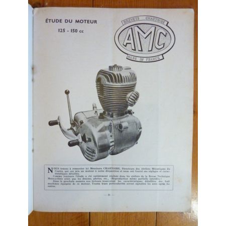 Moteur 125 150 AMC Revue Technique moto