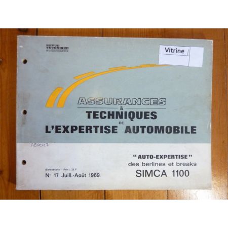1100 Revue Auto Expertise Talbot Simca