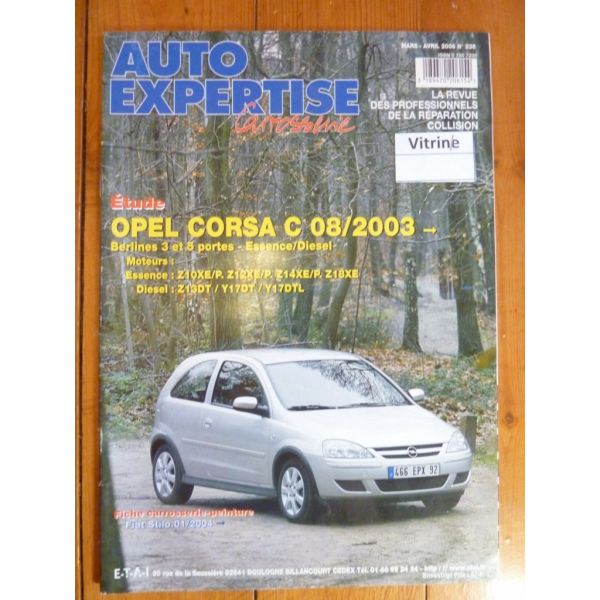 Corsa C 03- Revue Auto Expertise Opel