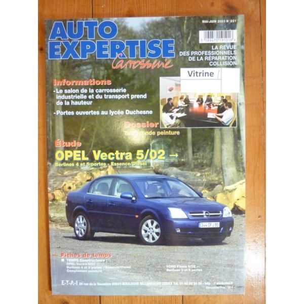 Vectra 02- Revue Auto Expertise Opel