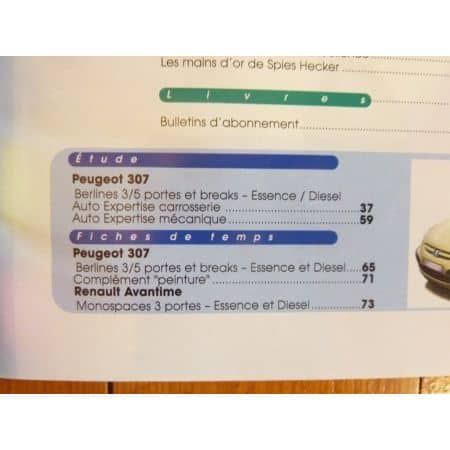 307 Revue Auto Expertise Peugeot
