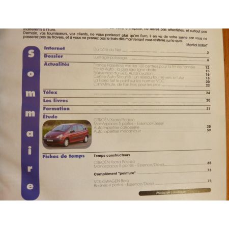 Xsara Picasso Revue Auto Expertise Citroen