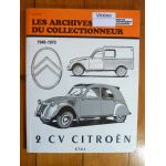 2cv 48-70 Revue Technique Les Archives Du Collectionneur Citroen