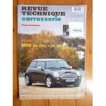 Mini Cooper Revue Technique Carrosserie Rover  MG