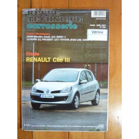 Clio III Revue Technique Carrosserie Renault