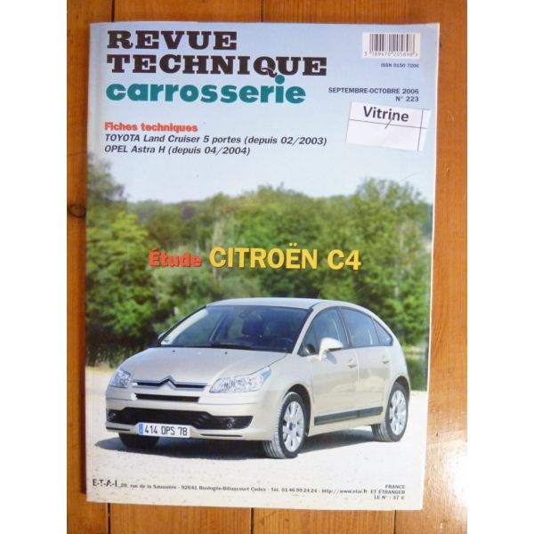 C4 Revue Technique Carrosserie Citroen