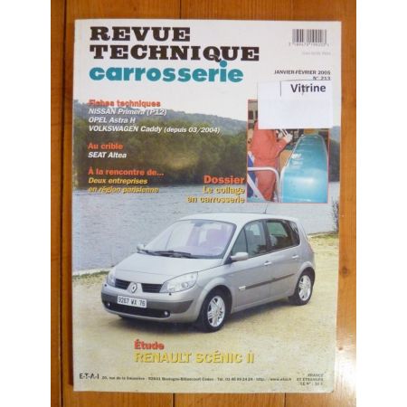 Scenic II Revue Technique Carrosserie Renault