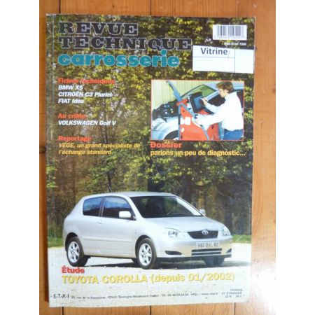 Corolla 02- Revue Technique Carrosserie Toyota