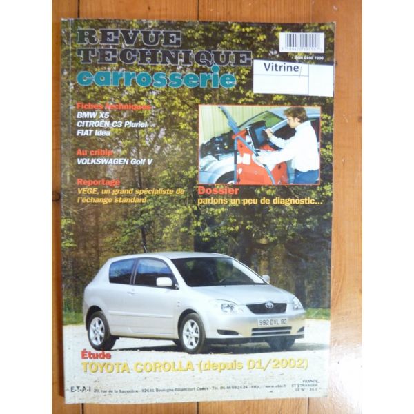 Corolla 02- Revue Technique Carrosserie Toyota