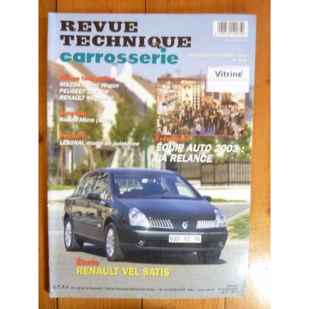 Velsatis Revue Technique Carrosserie Renault