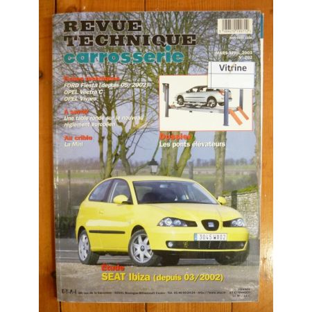 Ibiza 02- Revue Technique Carrosserie Seat