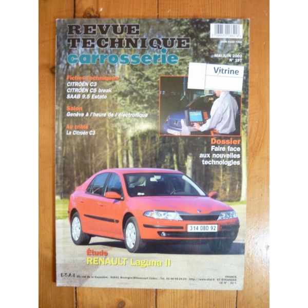 Laguna 2 Revue Technique Carrosserie Renault