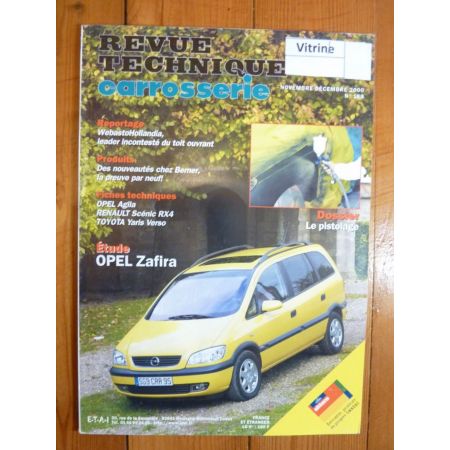 Zafira Revue Technique Carrosserie Opel