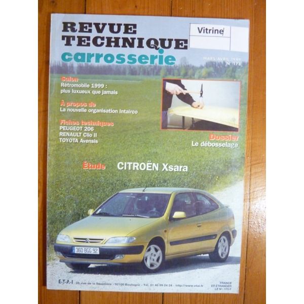 Xsara Revue Technique Carrosserie Citroen