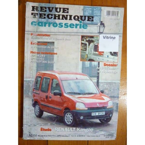 Kangoo Revue Technique Carrosserie Renault
