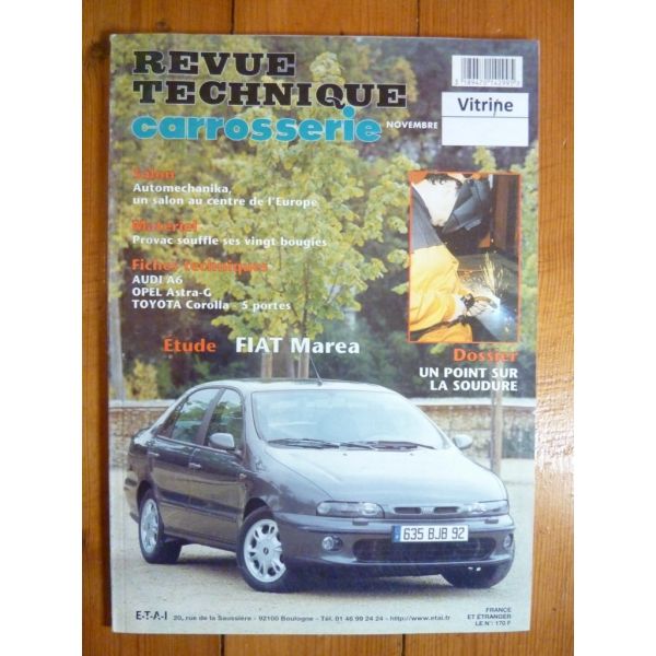 Marea Revue Technique Carrosserie Fiat