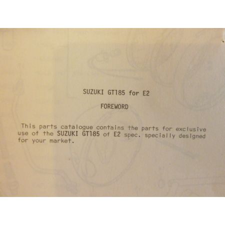 GT 185 M Catalogue Pieces