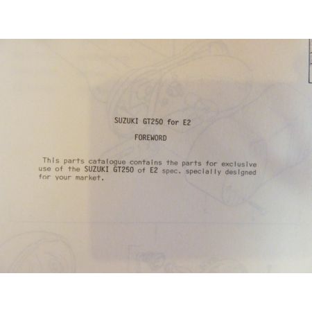 GT 250 M Catalogue Pieces