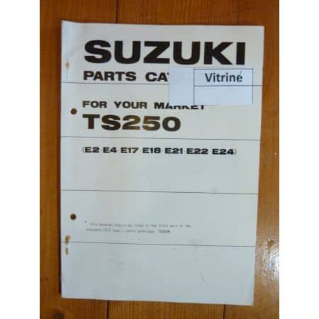 TS 250 Catalogue Pieces