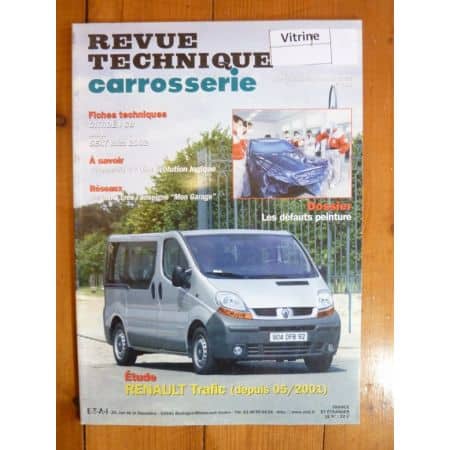 Trafic 01-     Revue Technique carrosserie Renault