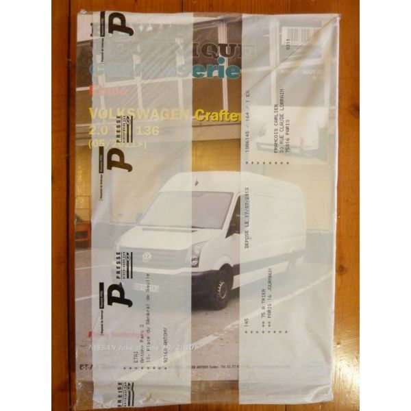 Crafter 11- Revue Technique Carrosserie Volkswagen