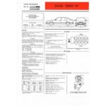 9000i 16    Fiche technique Saab