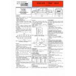 760 GLE TD fiche technique Volvo