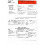 760 GLE TD fiche technique Volvo