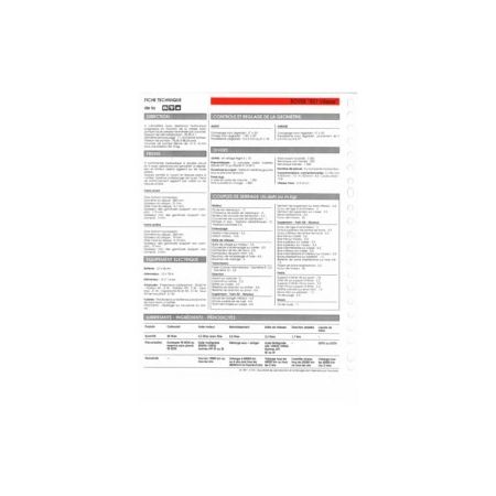 827 Vitesse fiche technique Volvo