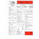 2600 S fiche technique Volvo