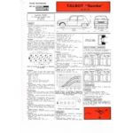 Samba Fiche Technique Simca Talbot