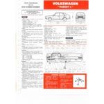 Passat L  Fiche Technique Volkswagen