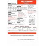 Passat L  Fiche Technique Volkswagen