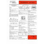 Golf Diesel  Fiche Technique Volkswagen