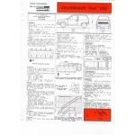 Polo 1.3l  Fiche Technique Volkswagen