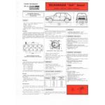 Golf Diesel 1.6  Fiche Technique Volkswagen