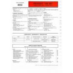 305 SR dep 84 Fiche Technique Peugeot