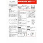 404 9cv Fiche Technique Peugeot