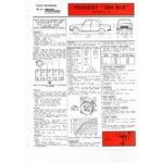 304 SLS Fiche Technique Peugeot