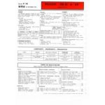 305 GL GR Fiche Technique Peugeot