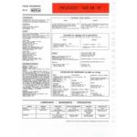 405 MI 16 Fiche Technique Peugeot