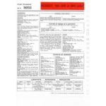 405 GRD SRD Fiche Technique Peugeot