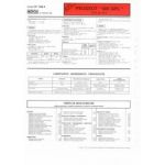 305 GPL Fiche Technique Peugeot