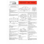 309 Diesel Fiche Technique Peugeot