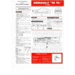 R15 TL  Fiche Technique Renault
