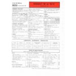 R18 TL 82-83 Fiche Technique Renault