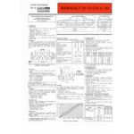 R21 TS GTS TSE Fiche Technique Renault