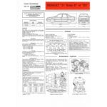 R21 Turbo D Fiche Technique Renault
